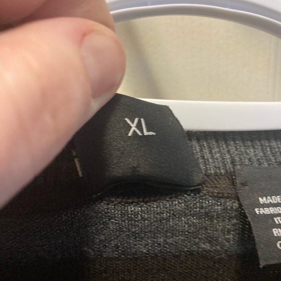 Hugo boss striped slim fit sweater XL virgin wool - Picture 3 of 5